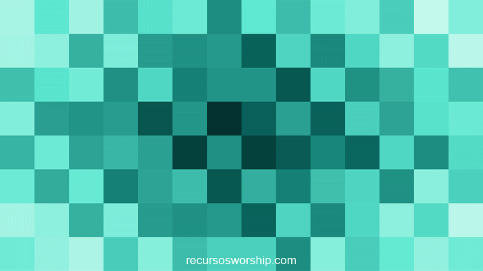 loop vj píxeles turquesa bandas partidas