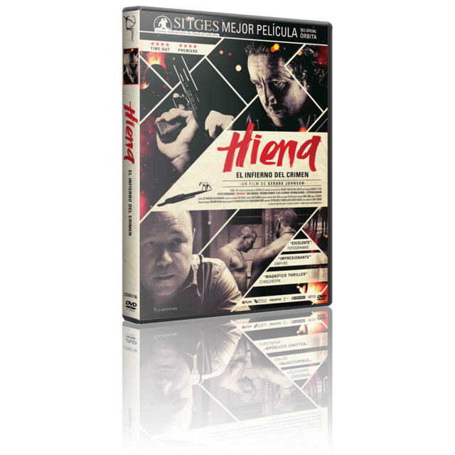Portada - Hiena, El Infierno del Crimen [DVD9Full] [Pal] [Cast/Ing] [Sub:Varios] [Thriller] [2014]