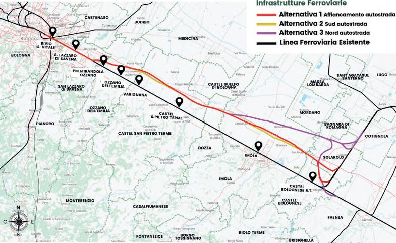 Quadruplicamento della tratta ferroviaria Bologna – Castel Bolognese, mercoledì scorso l’ultimo incontro
