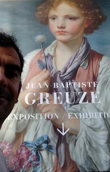 Exposiciones dos días antes del robo en el Louvre. - París: Exposición Jacques-Louis David, Sargent, Greuze y Georges de la Tour (153)