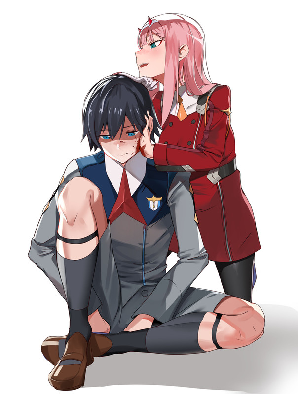 zero-two-and-hiro-darling-in-the-franxx-drawn-by-ssamjang-misosan-bf89b6086154bfebe63354ae8bb4db5