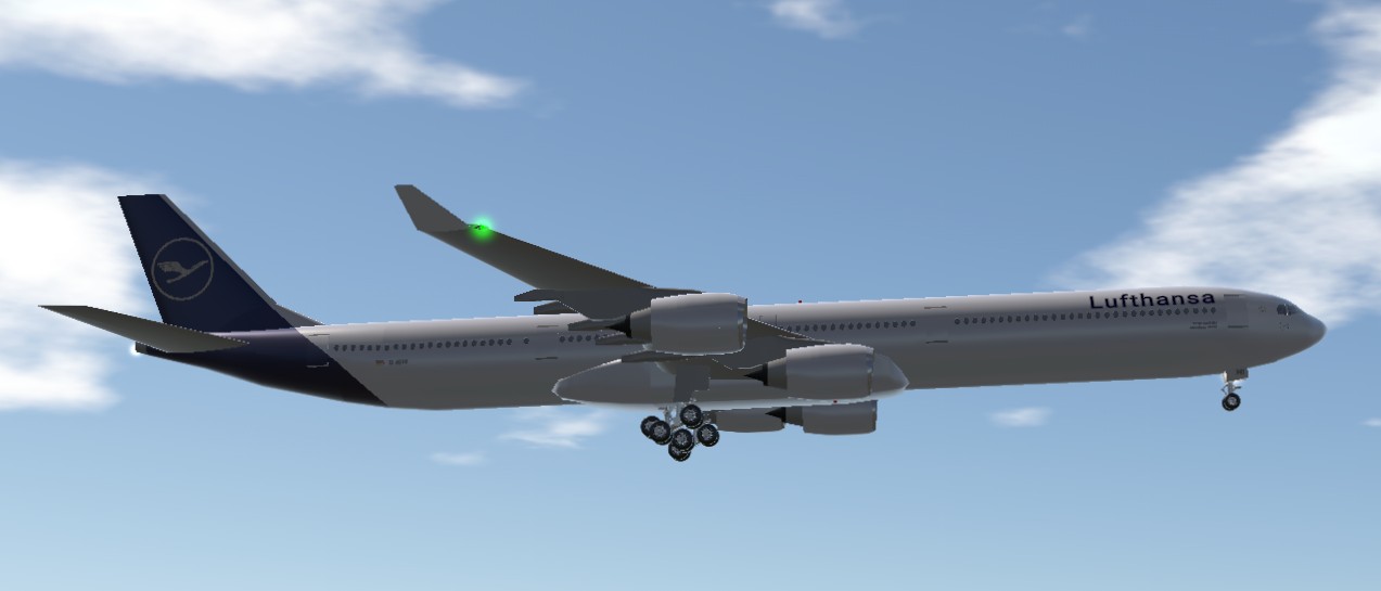 SP Lufthansa A340-600 D-AIHI