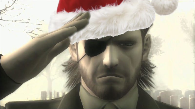 [Image: MGS3-Snake-Salutes-The-Boss-Grave-Santa.png]