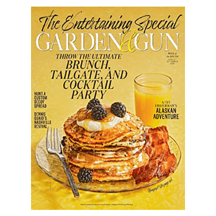 Get a Free 1-Year Subscription to Garden & Gun Magazine Get a Free 1-Year Subscription to Garden & Gun Magazine