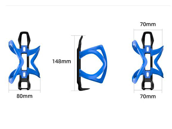 Pink Ultra Lightweight Road & Mountain Bike Water Bottle Cage - 39g Polycarbonate + Glass Fiber, Fits Most Bottles
