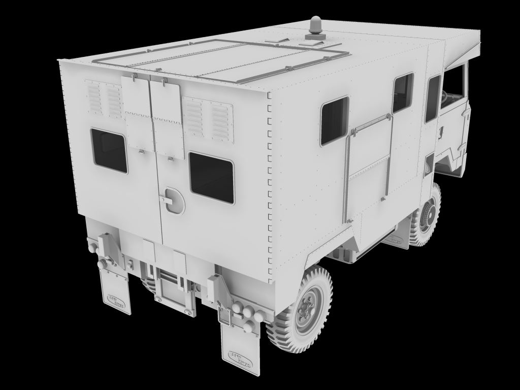 35th Scale Land Rovers Models Design for 3D Printing. - Work in ...