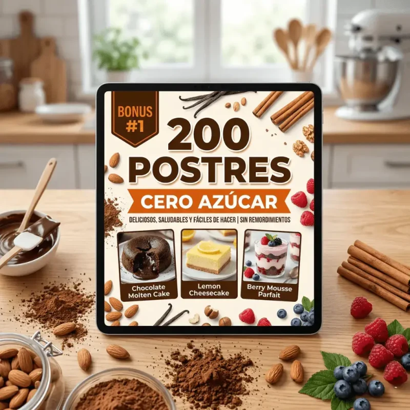 200 Postres Cero Azúcar