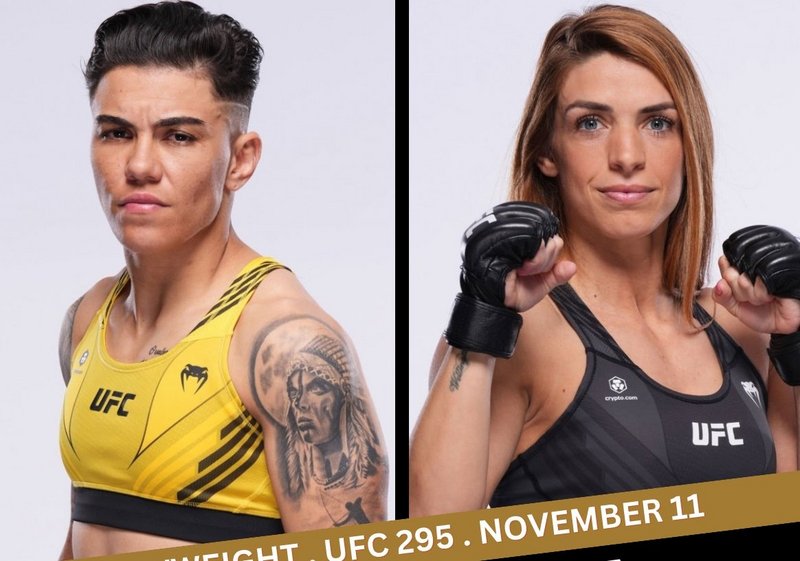 Макензи Дърн срещу Джесика Андраж на UFC 295