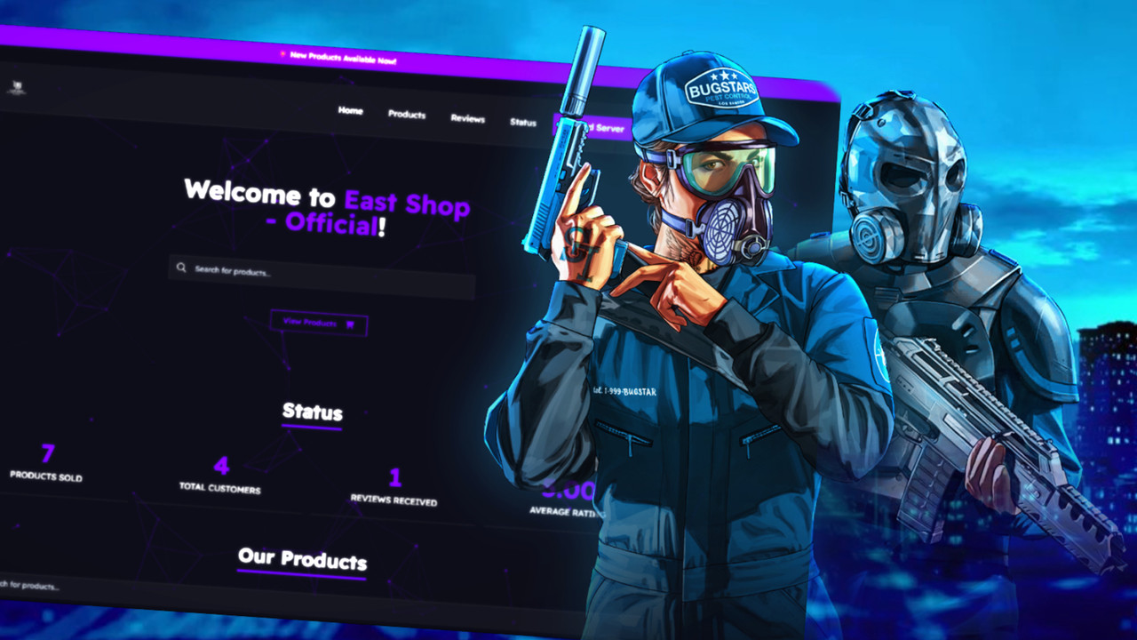 Screenshot projecta Web Shop