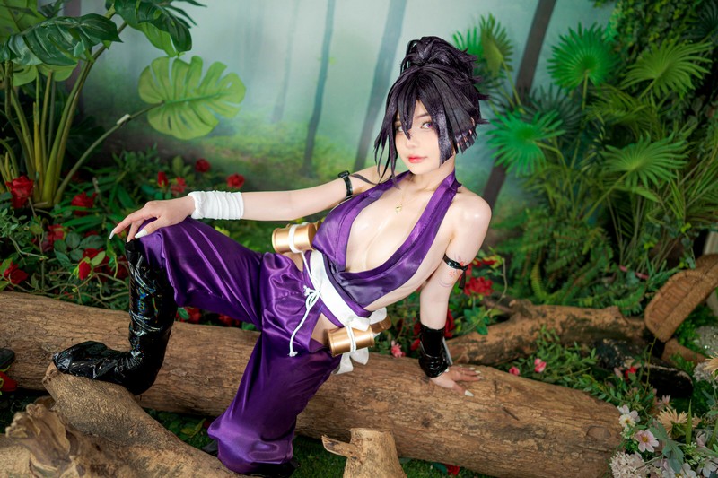 Joyce Lin2x Yuzuriha Cosplay 写真图集 50P插图1