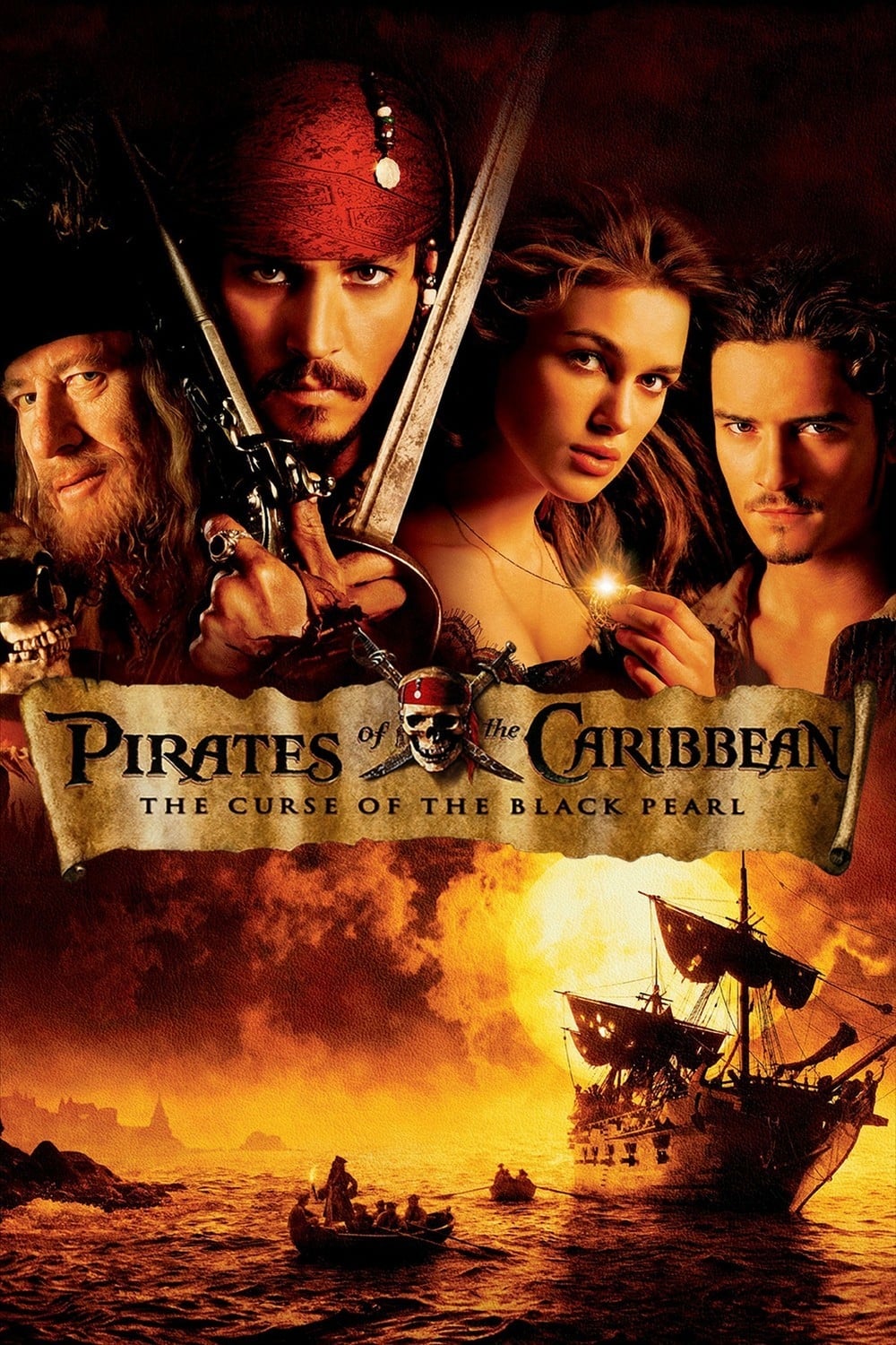 Piratas Del Caribe SAGA (2003-2017) 1080p OPEN MATTE + CORTO