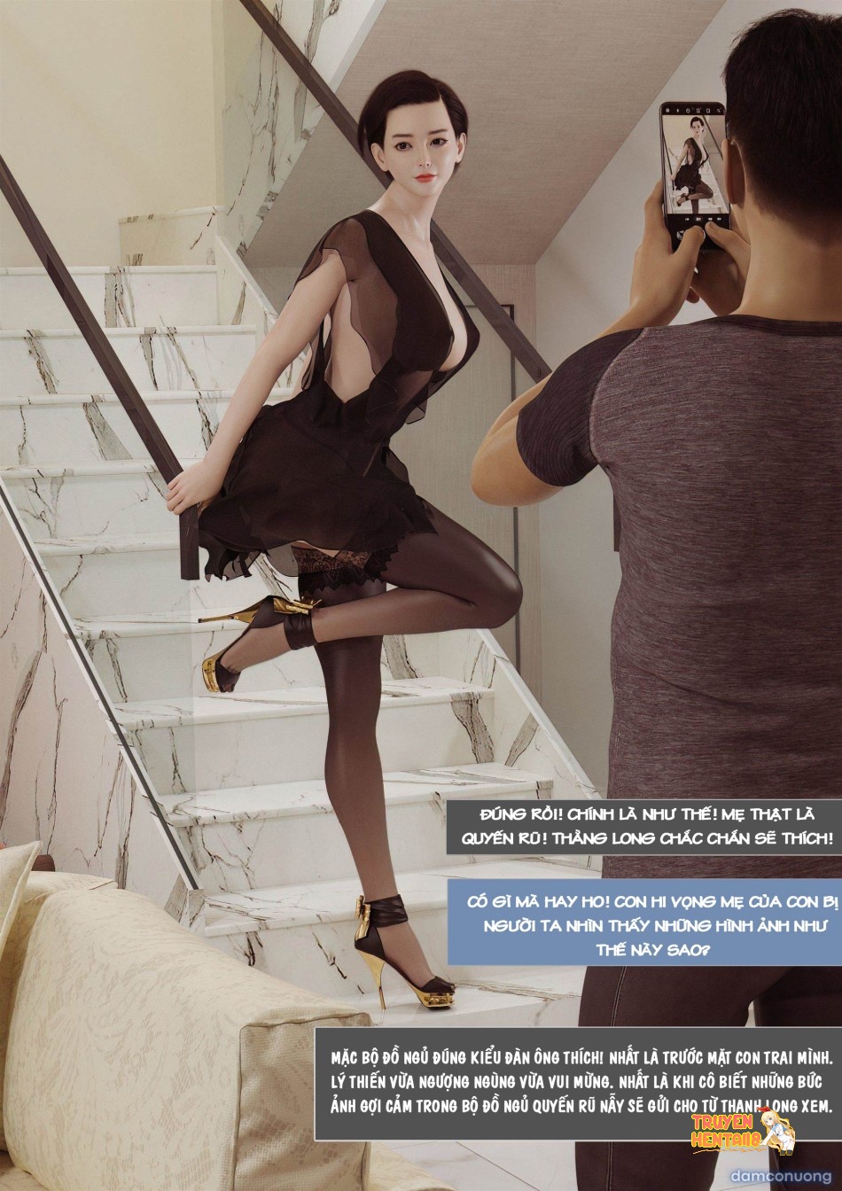 Xem ảnh Ham Muốn Kì Lạ Với Mẹ - Chapter 1 - tmp 57sh7jd - Truyenhentaiz.net