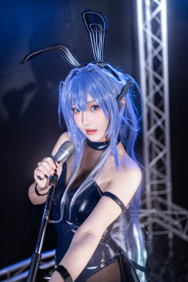 切切Celia 花园兔女郎 Bunny Cosplay 高清写真图集 41P插图3