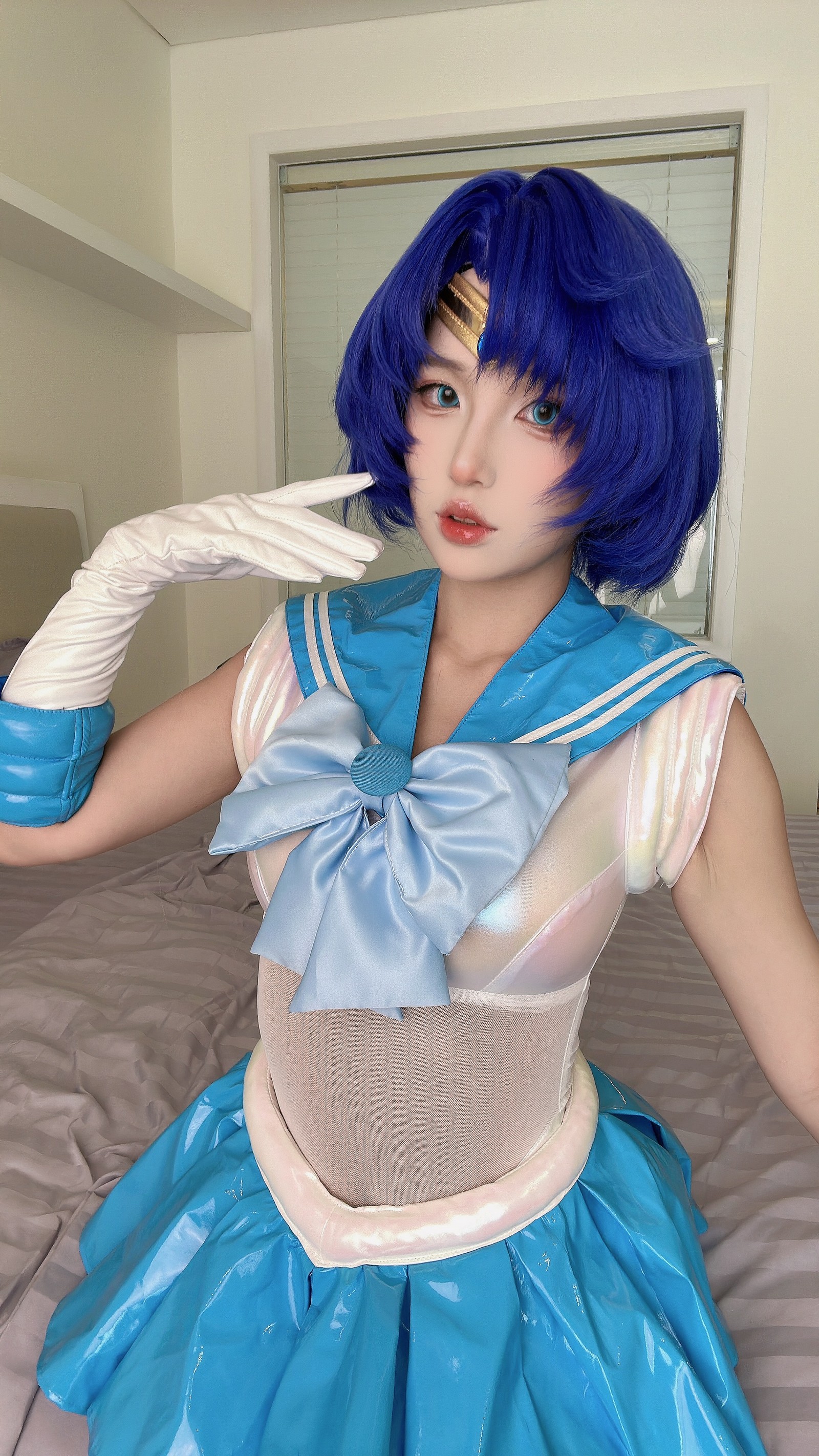 Puy Puy – Sailor Mercury 水手水星 Cosplay 写真（288P+10V-2.26GB）美少女战士插图2