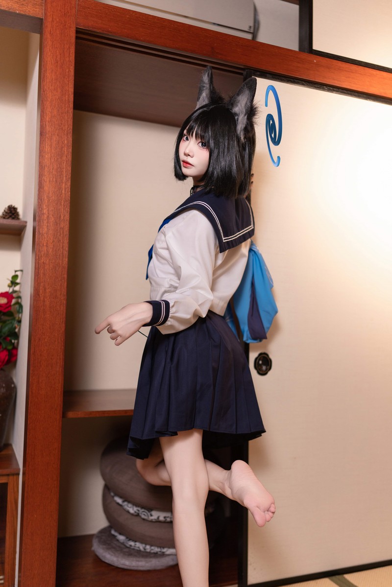 艾西Aiwest 桐生桔梗Cosplay写真图集 高清美图合集 48P (296.8M)插图2