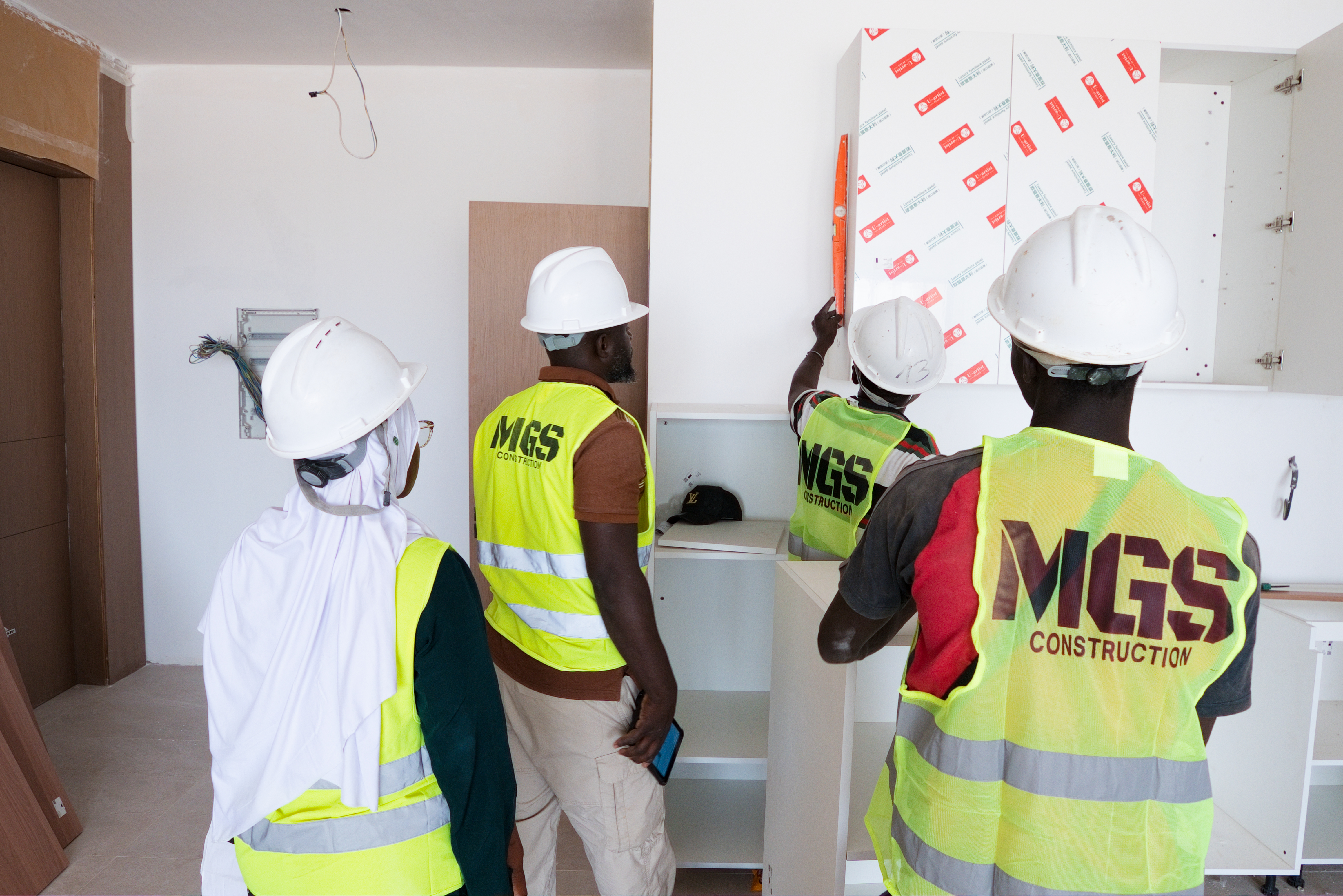 Équipe et suivi de chantier MGS