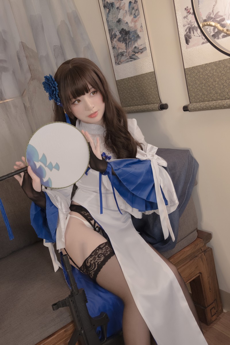 星野Saori 95式玉玲珑 Cosplay 少女前线高清写真【10P-130MB】插图6