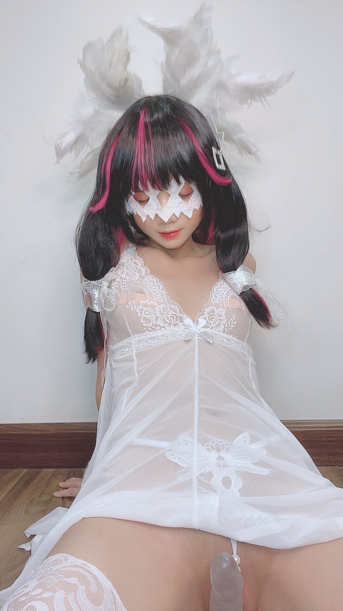 PoppaChan Columbina Cosplay Set (Genshin Impact Fatui) – 146 Photos 346MB插图6