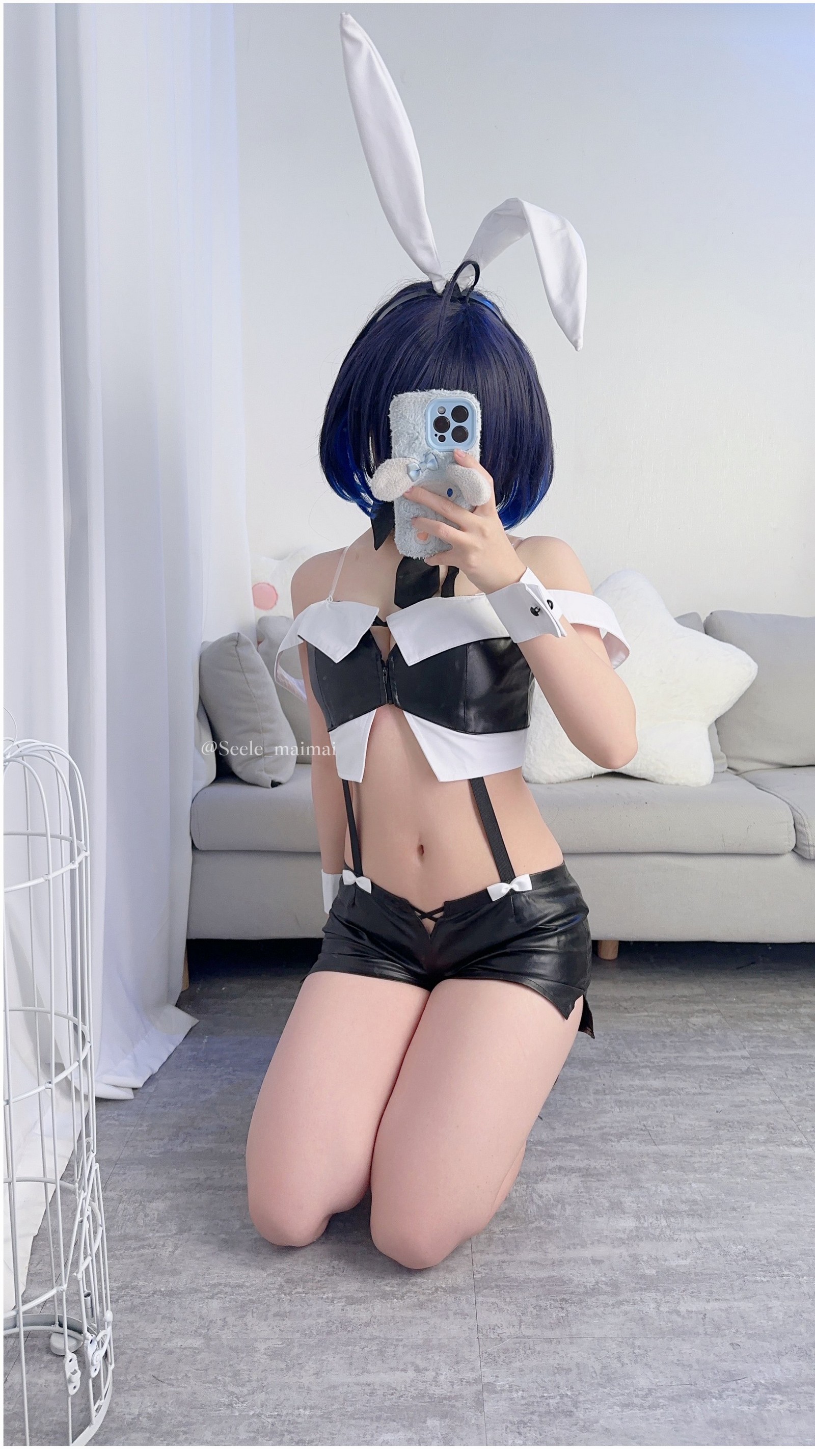 Seele麦麦兔女郎希儿 Cosplay 写真集｜崩坏3高质量高清图包（83P-147.3M）插图7