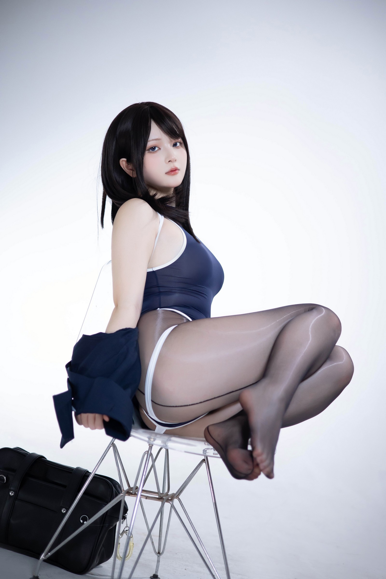 屿鱼 Yuyu 蔚蓝档案 竞泳 Cosplay 写真合集（28P｜108MB）插图