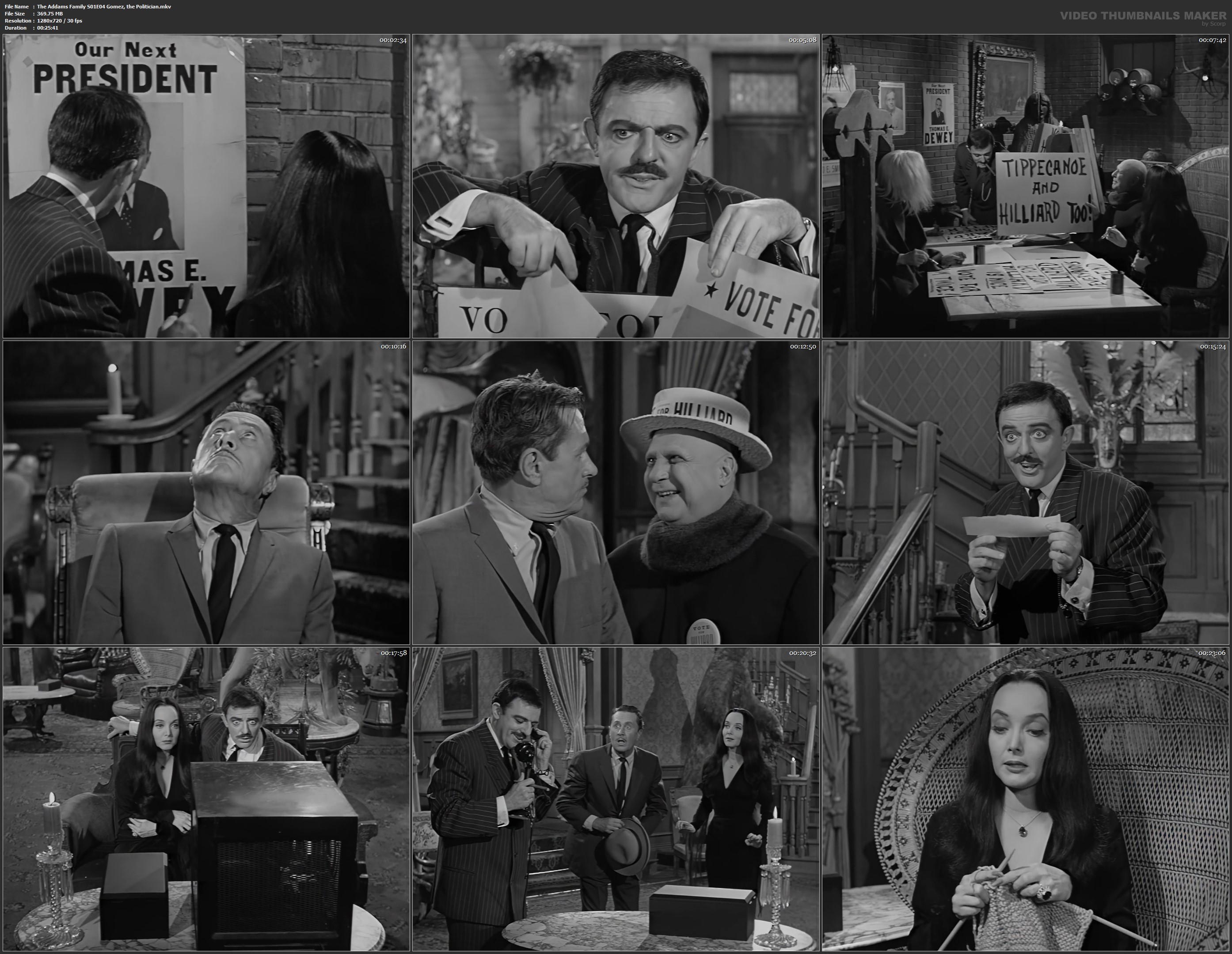 The Addams Family S01 E04 Gomez, the Politician mkv — Postimages