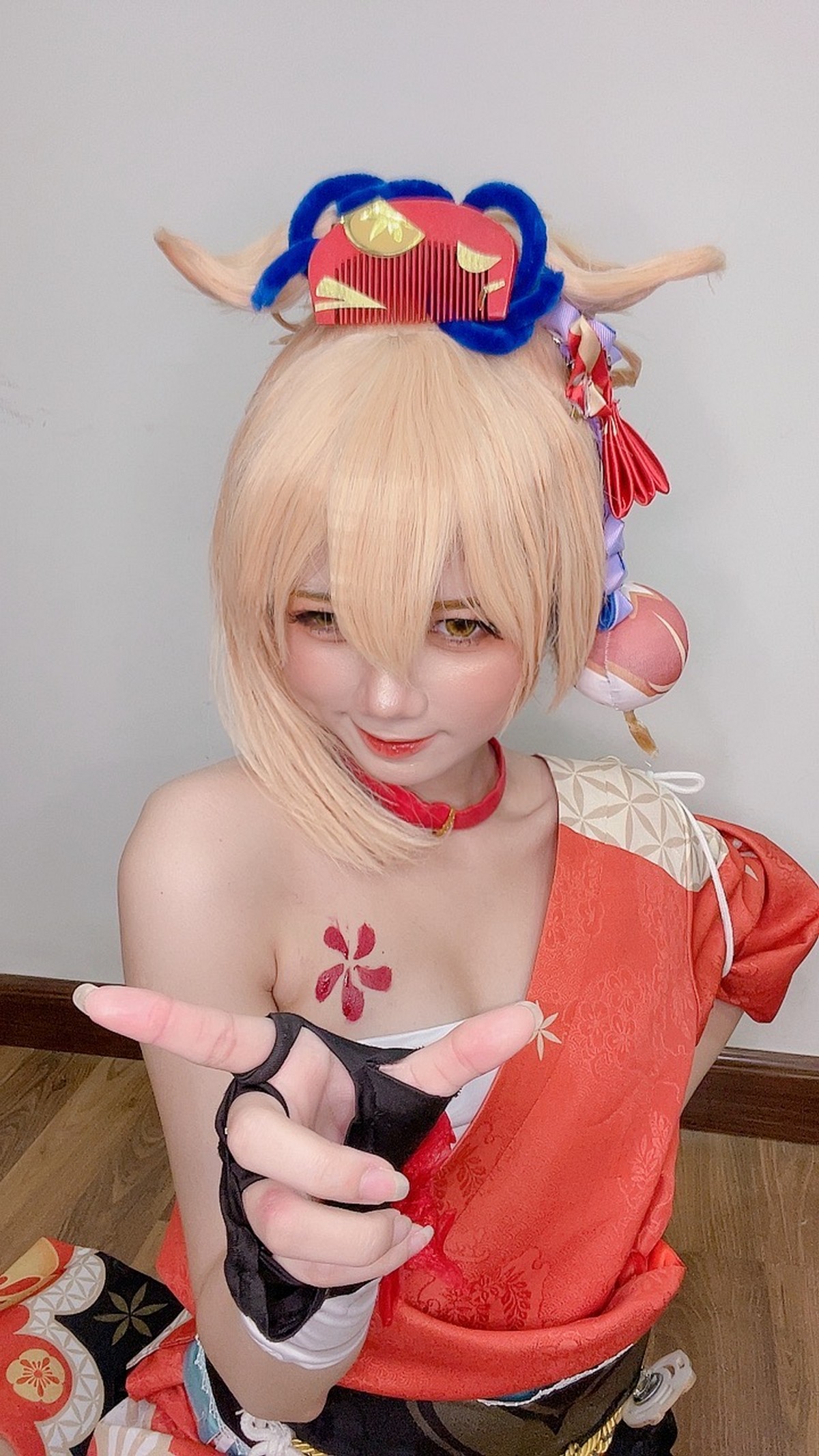 PoppaChan Yoimiya Cosplay (Genshin Impact) HD Photos – 80 Images 270MB插图