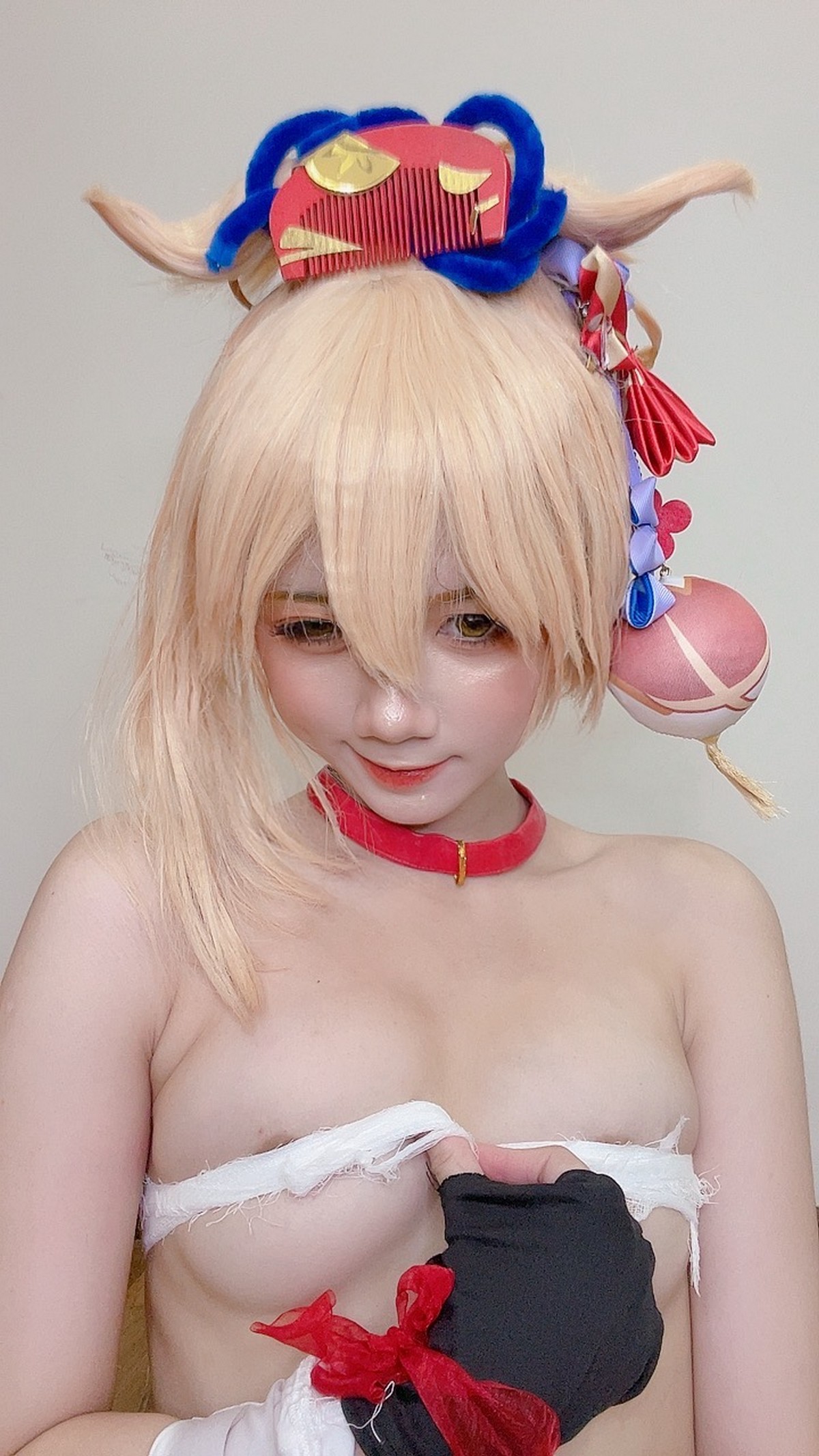 PoppaChan Yoimiya Cosplay (Genshin Impact) HD Photos – 80 Images 270MB插图9