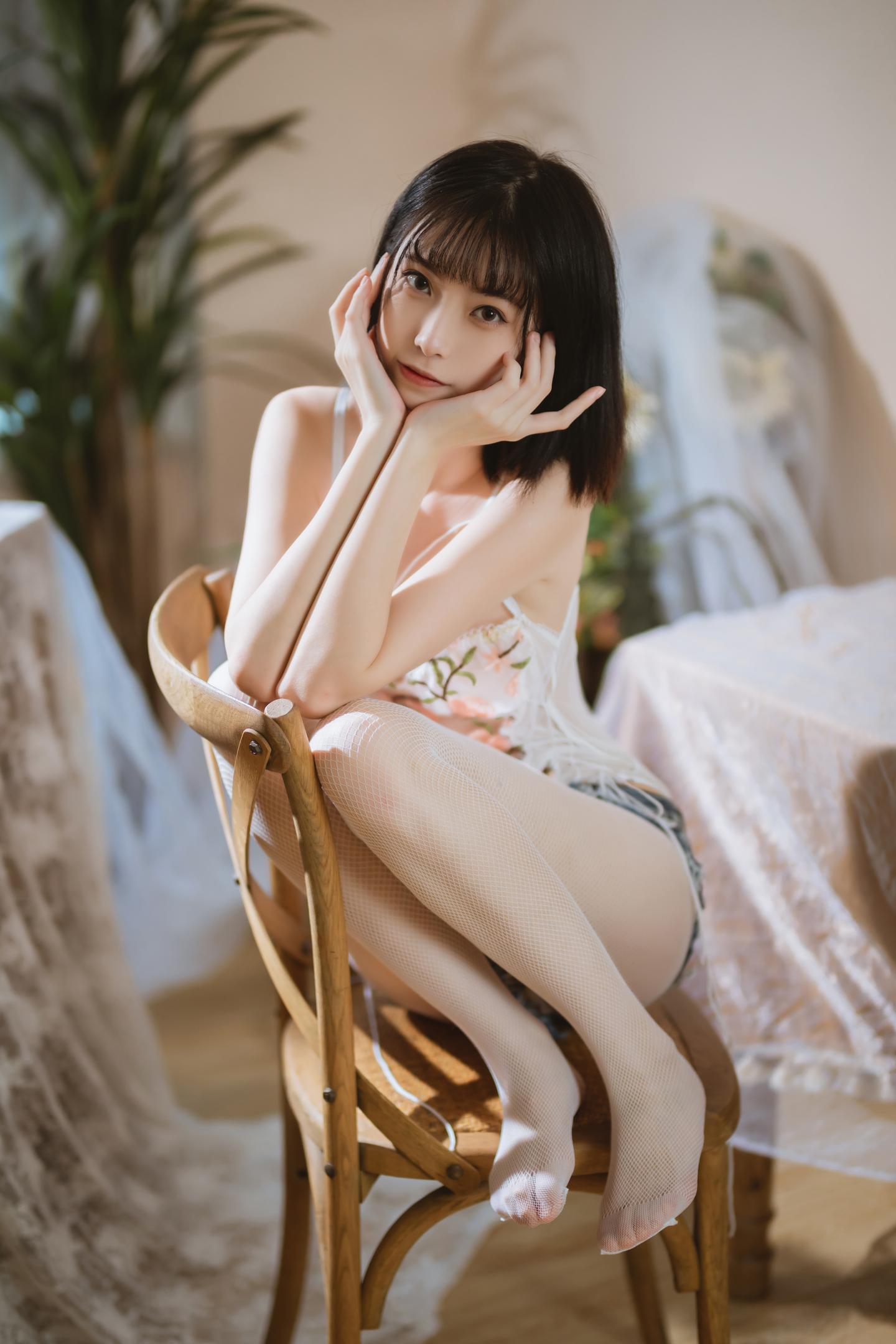 许岚LAN NO.005 少女纯欲牛仔短裤 5