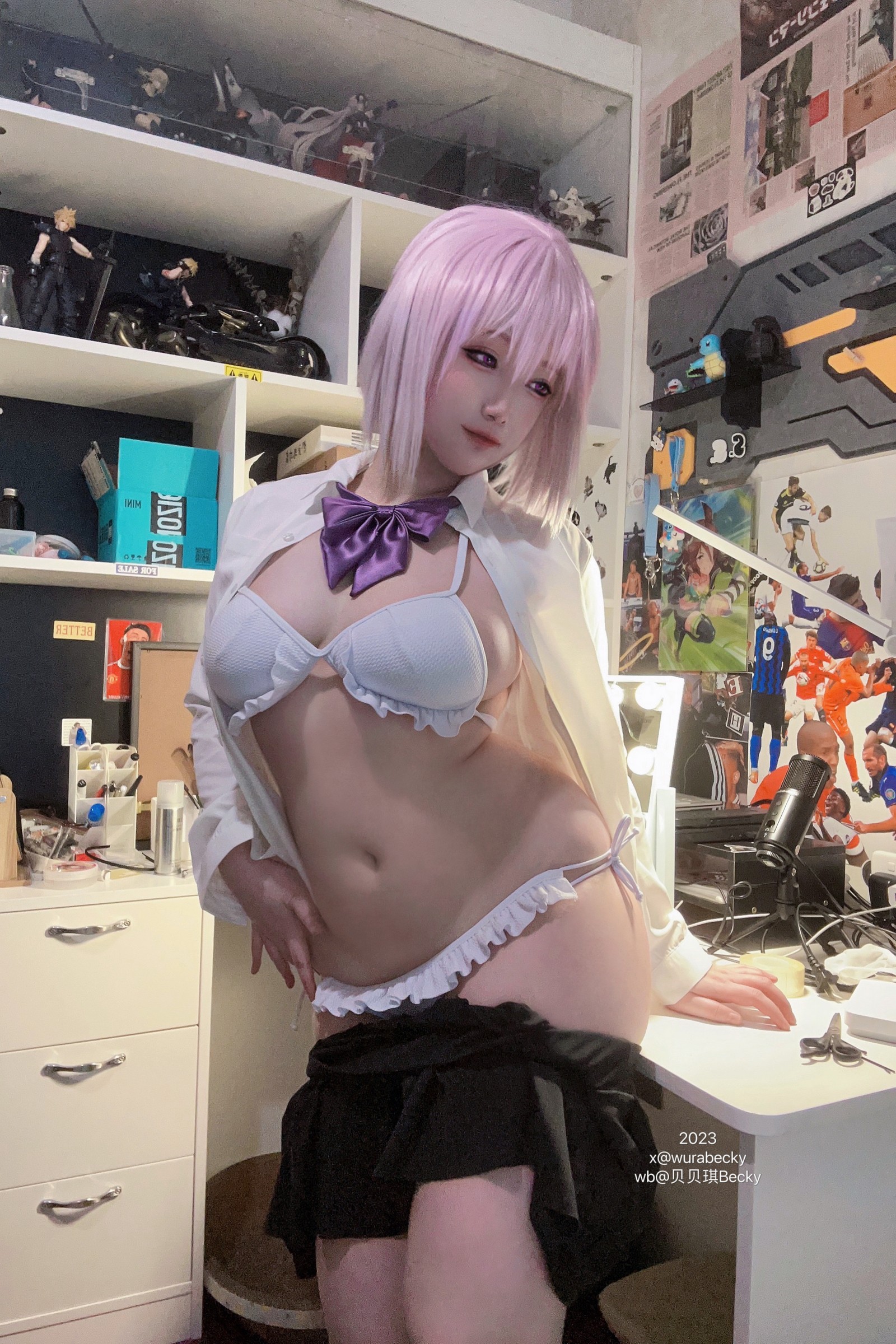 贝贝琪 Becky 新条茜 Cosplay 写真集｜动画角色摄影（40P｜226MB）插图2