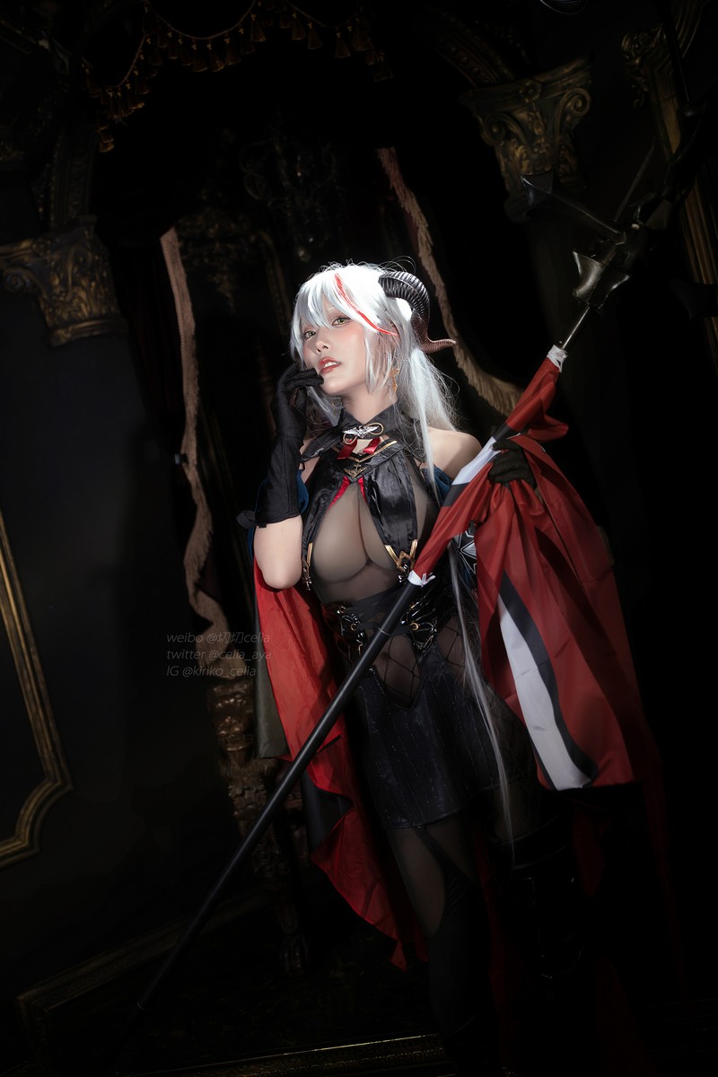 切切Celia 埃吉尔 Aegir Cosplay Azur Lane 写真 32P+2V插图6