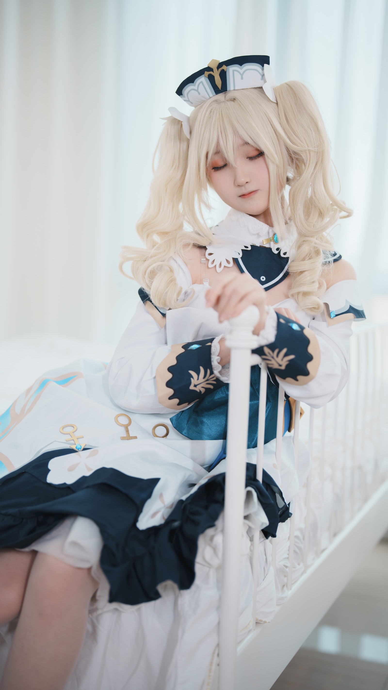 Seele麦麦芭芭拉纯白物语 Cosplay｜白色治愈系高清写真集（36P-363.1M）插图8