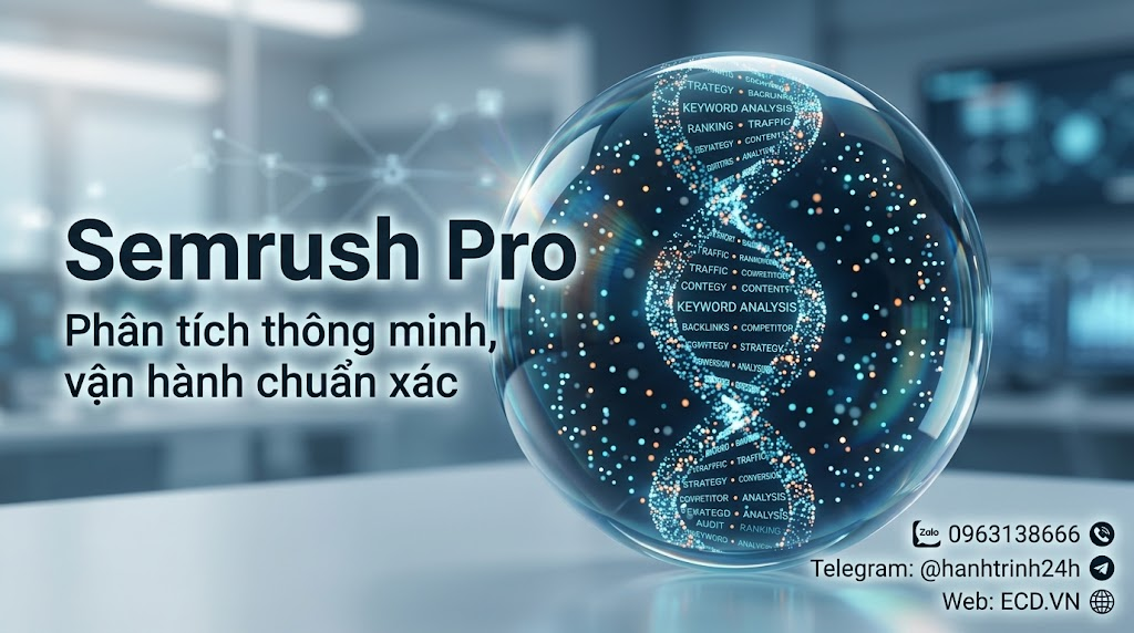 semrush pro kiểm tra traffic