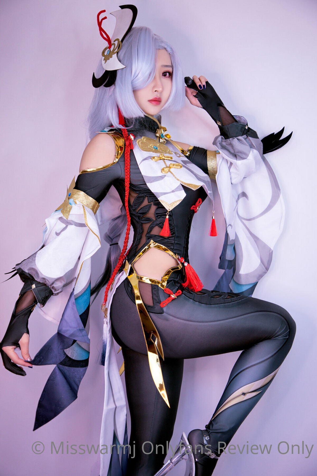 MissWarmJ Shenhe Cosplay Version 2 HD Set [38P-5.7M]插图1