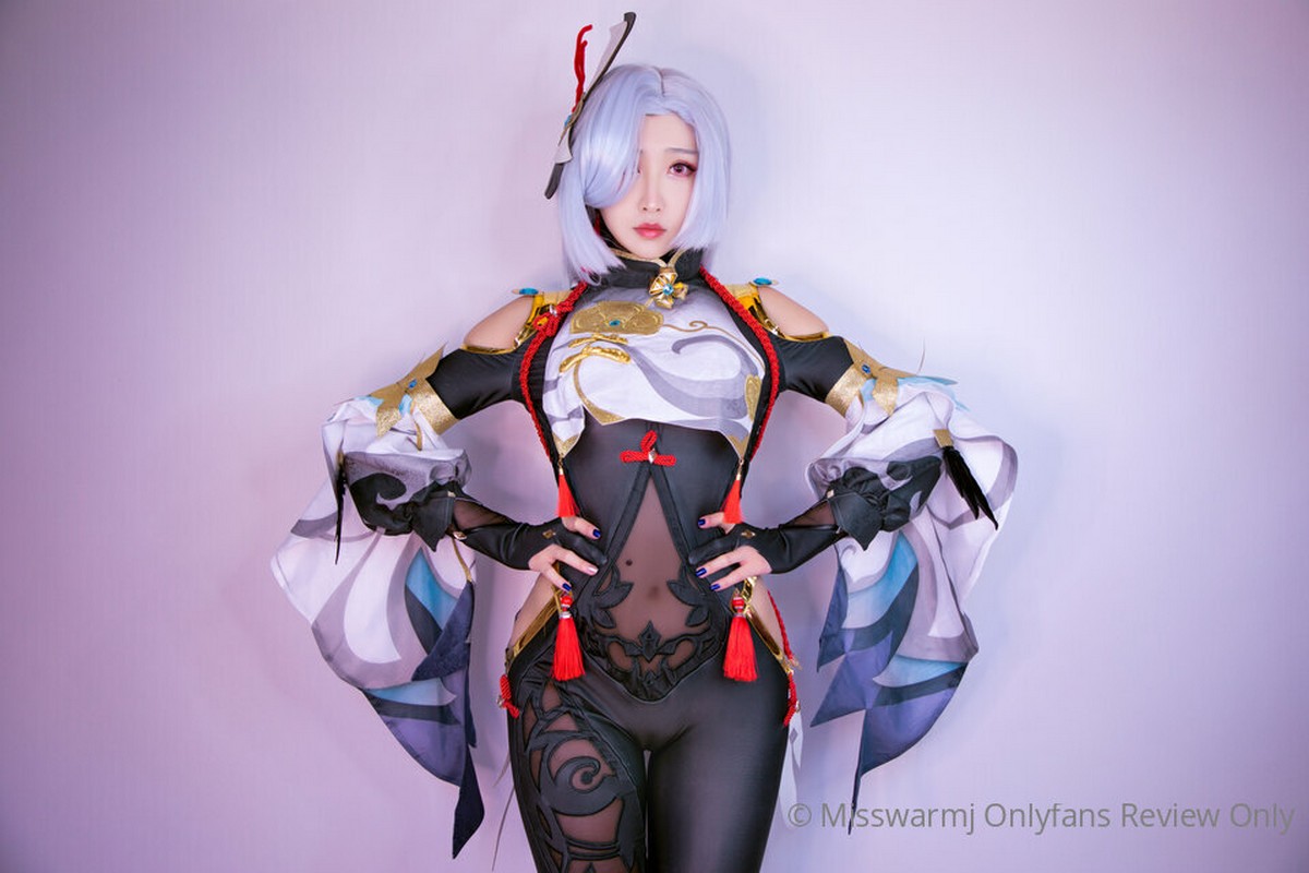 MissWarmJ Shenhe Cosplay Version 2 HD Set [38P-5.7M]插图3