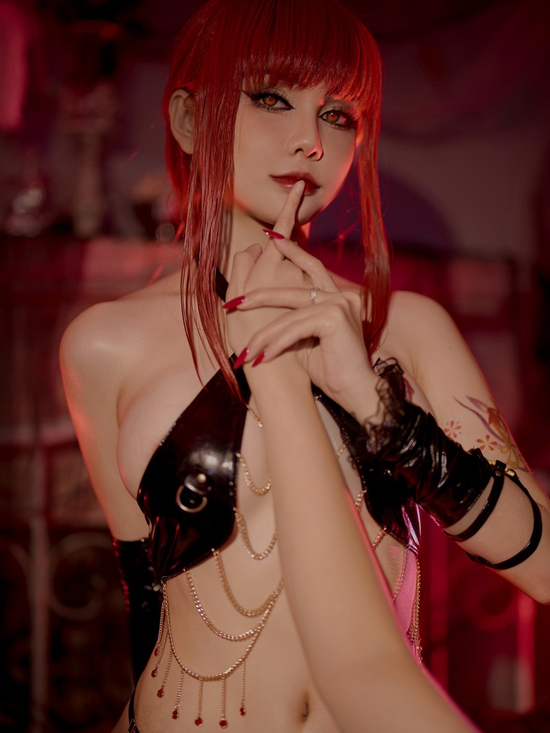 Joyce Lin2x Makima Cosplay Chainsaw Man 写真 47P插图8