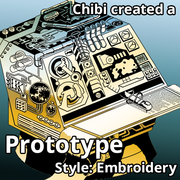 [Rainbowfic] Prototype: Embroidery