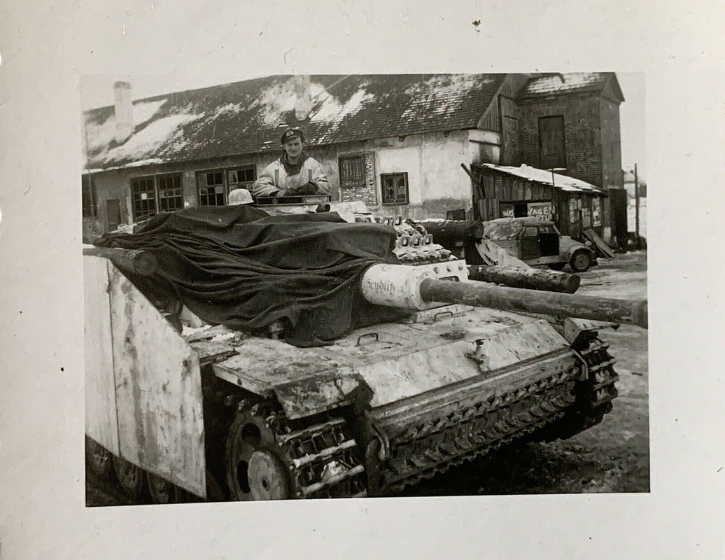 Foto Panzer Sturmgeschütz SEYDLITZ tank VW maling Kübelwagen1