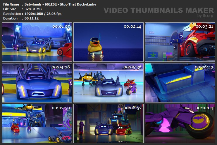 Batwheels - S01E02 - Stop That Ducky!.mkv