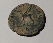 Antoniniano de Galieno. APOLLINI CONS AVG. Grifo a izq. Roma 37
