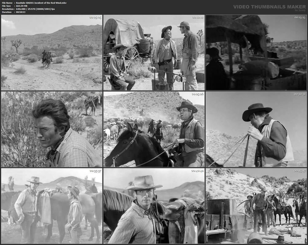 Rawhide S06E01 Incident of the Red Wind.mkv