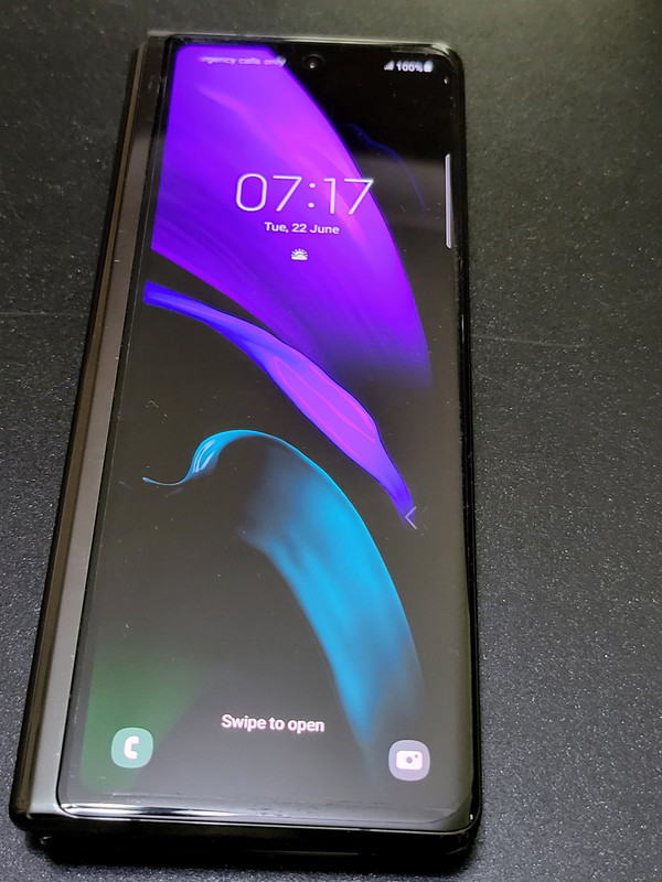 écran externe allumé