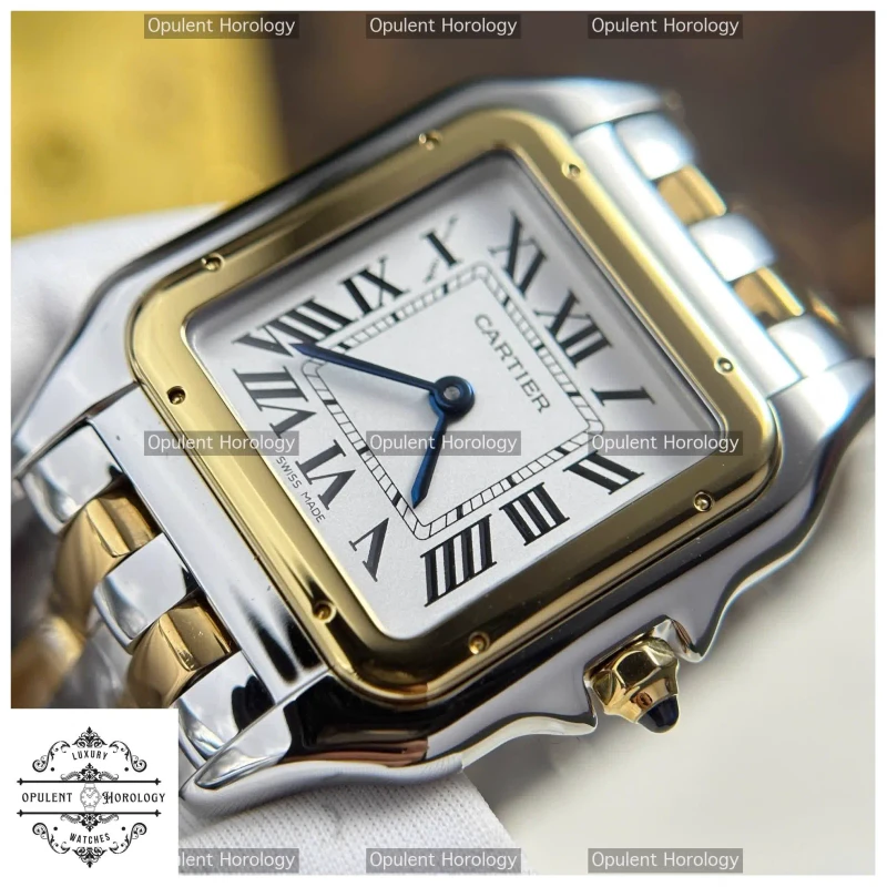 Luxury Cartier Panthere 1:1 Replica | White Dial, Metal Bracelet