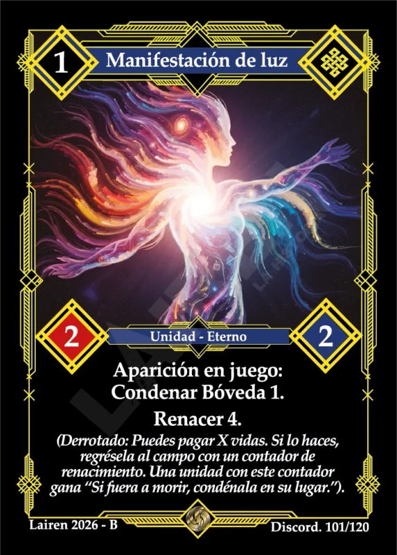 MANIFESTACION DE LUZ