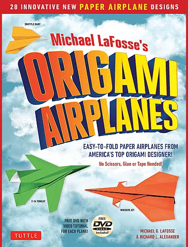 Michael LaFosse's Origami Airplanes - Book with Videos