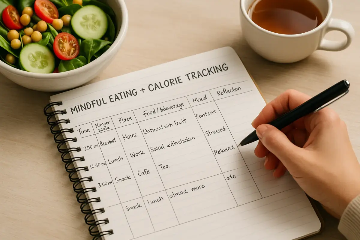 Mindful Eating Meets Calorie Tracking: The Sustainable Way to Reach Your Nutrition Goals