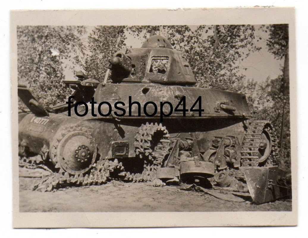 französischer Panzer