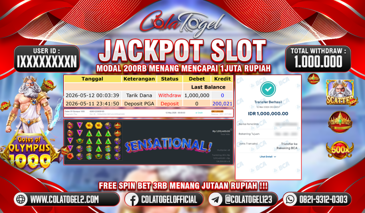 JACKPOT SLOT GACOR!!