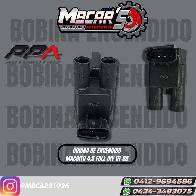 BOBINA DE ENCENDIDO TOYOTA MACHITO 4.5 FULL INY 01-08