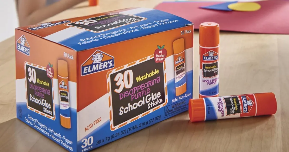 Elmer’s 30-Pack of Disappearing Glue Sticks: Just .64 Elmer’s 30-Pack of Disappearing Glue Sticks: Just .64