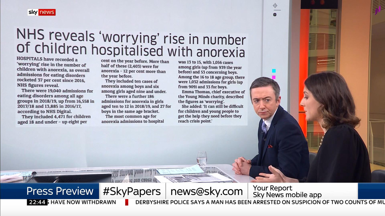01 January - 22.00.00 - Sky News. All the latest news from Sky N